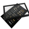 Jewelry Ring Display Organizer Tray Holder Storage Box For Earrings Rings 2