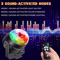 Disco Party Lights Strobe LED DJ Ball Bulb Sound Activated Dance Lamp For Party Home Decor 1