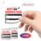 Oil Change Service Reminder Stickers Window Lite Label Pack 0