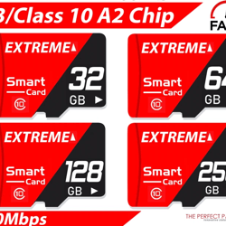 tf card ultra class high speed memory for micro sd card, fast read write for phones, cameras, laptops, drones