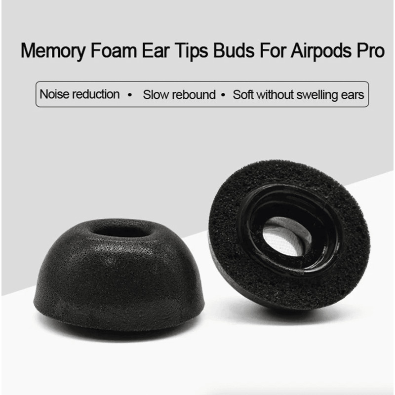 Replacement Ear Tips For Apple AirPods Pro Memory Foam Tips For Airpod Pro Comfortable NoiseIsolati 6