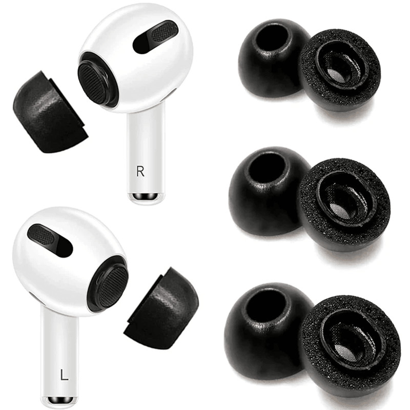 Replacement Ear Tips For Apple AirPods Pro Memory Foam Tips For Airpod Pro Comfortable NoiseIsolati 10
