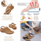 Women Orthopedic Sandals Casual Flat Shoes Flip Flops With Arch Support Bunion Correction NonSlip C 2