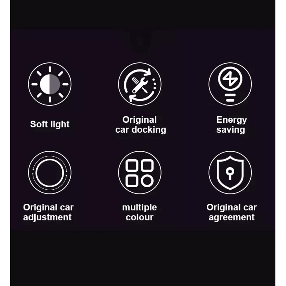 Mini Blue LED USB Car Interior Light Set Ambient Neon Atmosphere Lamps For Cars Laptops And Bedroom 10