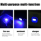 Mini Blue LED USB Car Interior Light Set Ambient Neon Atmosphere Lamps For Cars Laptops And Bedroom 14