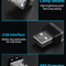 Mini Blue LED USB Car Interior Light Set Ambient Neon Atmosphere Lamps For Cars Laptops And Bedroom 7