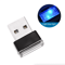 Mini Blue LED USB Car Interior Light Set Ambient Neon Atmosphere Lamps For Cars Laptops And Bedroom 13