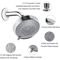 HighPressure Handheld Showerhead With Adjustable Spray Modes Top Spray Bath Accessory 4