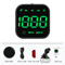 Digital Car HUD GPS Speedometer Head Up Display With MPHKMH Compass Overspeed Alarms Universal Fit 9