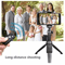 Selfie Stick Tripod With Bluetooth Remote For IPhone And Android Extendable Lightweight Portable Tr 1
