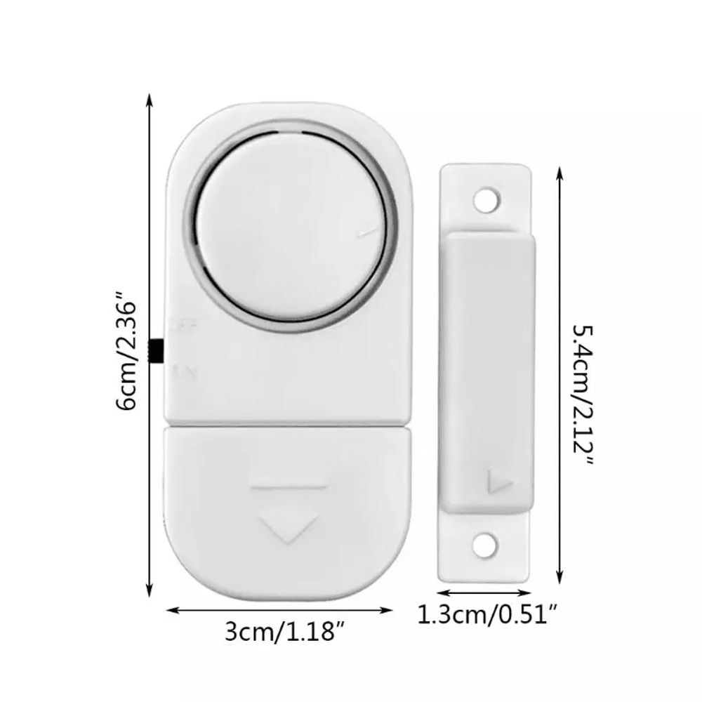 Wireless Home Security Alarm Door Window Magnetic Sensor Burglar Alert System 5