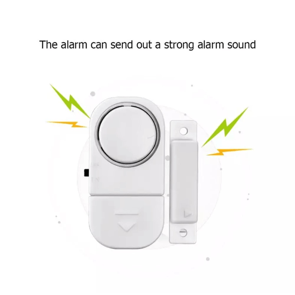 Wireless Home Security Alarm Door Window Magnetic Sensor Burglar Alert System 0