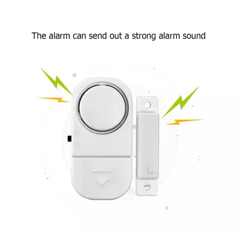 Wireless Home Security Alarm Door Window Magnetic Sensor Burglar Alert System 0