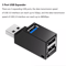 2 Pcs USB 30 Hub 3Port High Speed Splitter Adapter Box For PC Laptop Desktop Portable Plug And Play 6