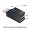2 Pcs USB 30 Hub 3Port High Speed Splitter Adapter Box For PC Laptop Desktop Portable Plug And Play 4