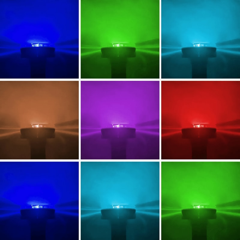 Solar Powered Ultrasonic Mole Repellent Stakes Waterproof Animal Pest Deterrent For Gophers Mice Sn 13