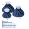 Reusable Ice Bags For Knee Neck Pain Relief Cold Packs For Headache Sports Injuries Swelling Therap 5