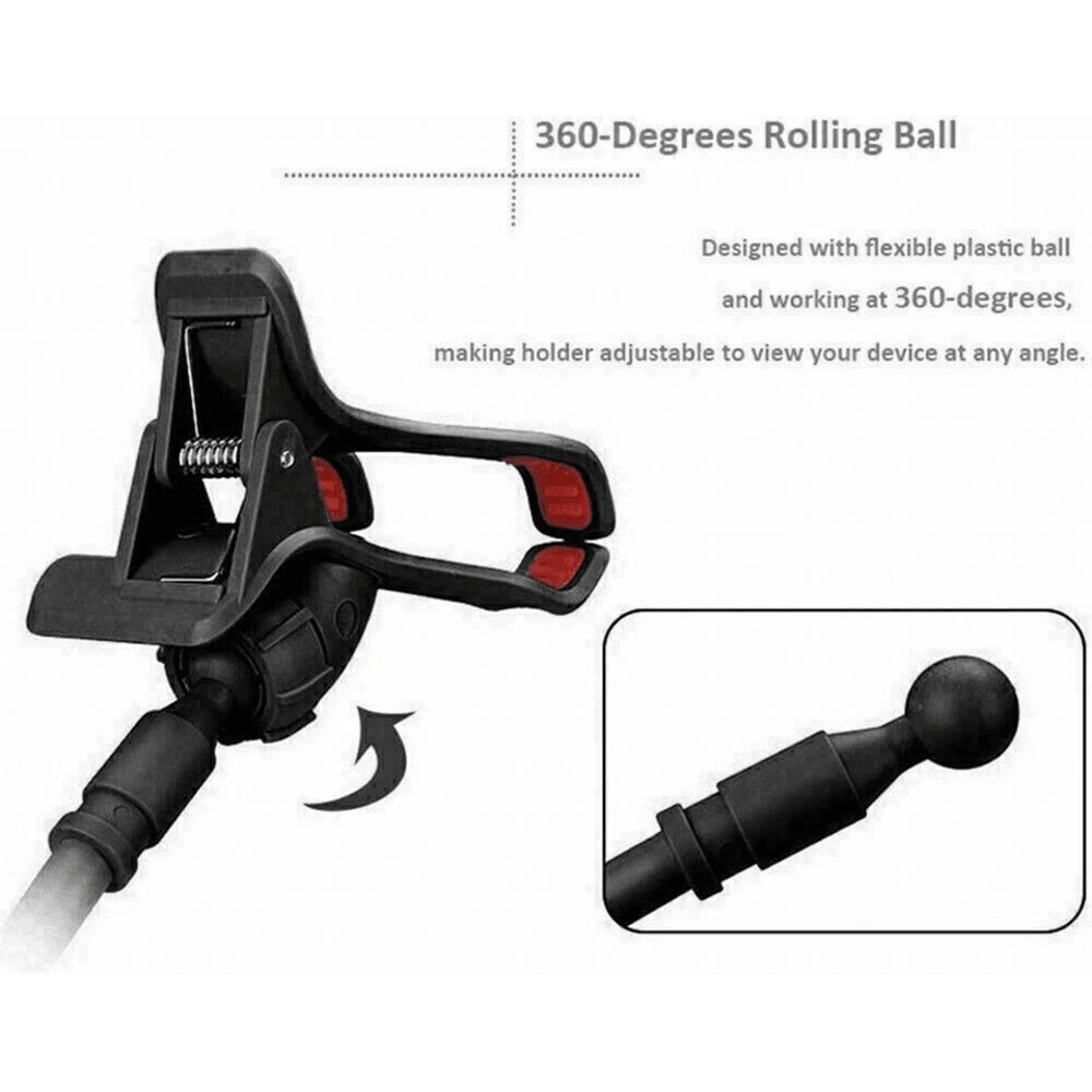 Flexible Gooseneck Mobile Phone Holder Universal Lazy Bed Desk Table Clip Mount Stand For Smartphon 5