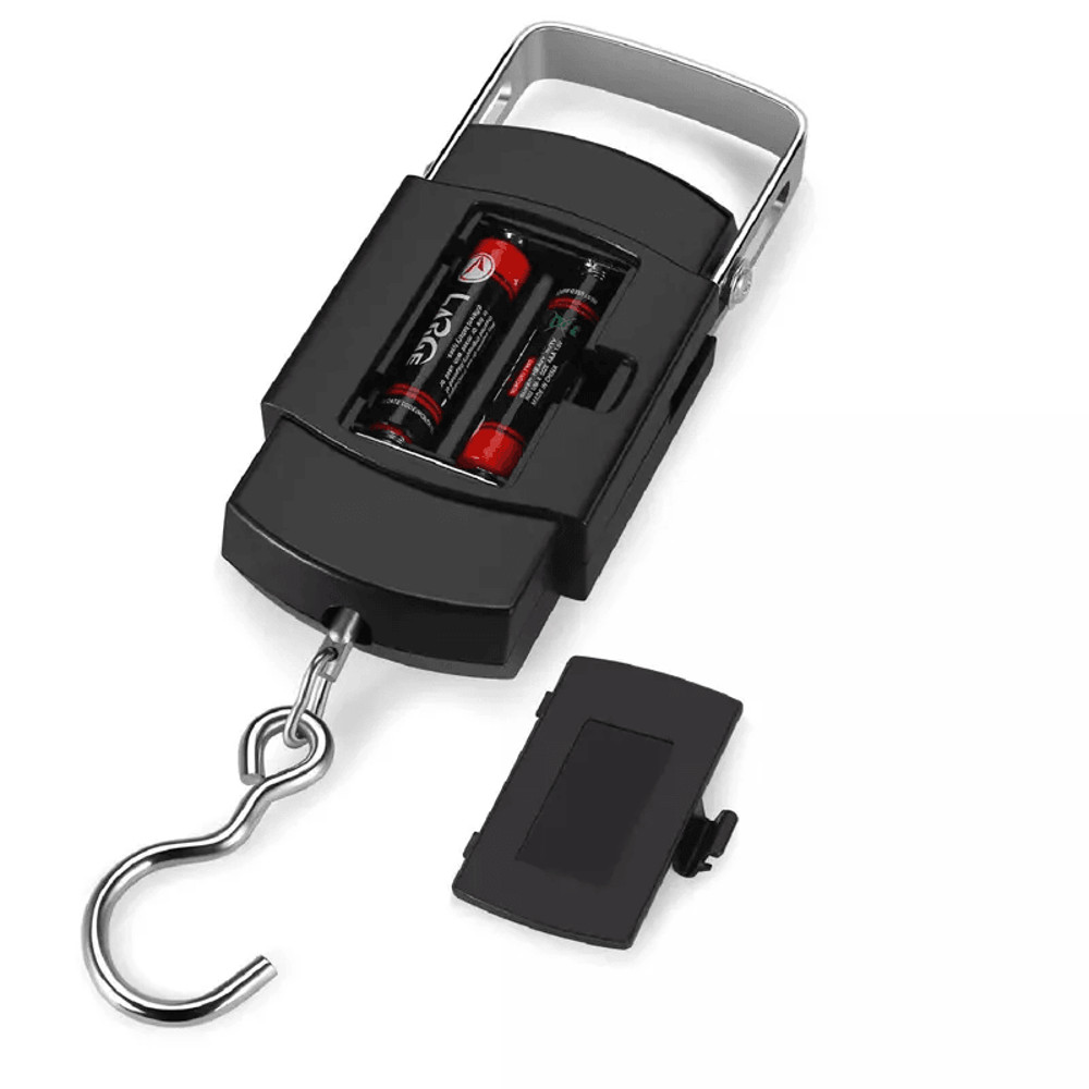 Portable Fish Scale Travel LCD Digital Hanging Luggage Scale 50kg Electronic Weight Hook For Fishin 5