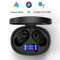 Wireless TWS Bluetooth Earbuds With Noise Cancelling Mic Waterproof Stereo Headphones Smart LCD Dis 6