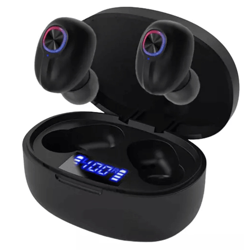 Wireless TWS Bluetooth Earbuds With Noise Cancelling Mic Waterproof Stereo Headphones Smart LCD Dis 16