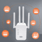 HighSpeed Wireless Signal Repeater WiFi Range Extender And Network Router Booster With Coverage For 10