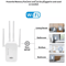 HighSpeed Wireless Signal Repeater WiFi Range Extender And Network Router Booster With Coverage For 11