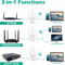HighSpeed Wireless Signal Repeater WiFi Range Extender And Network Router Booster With Coverage For 4