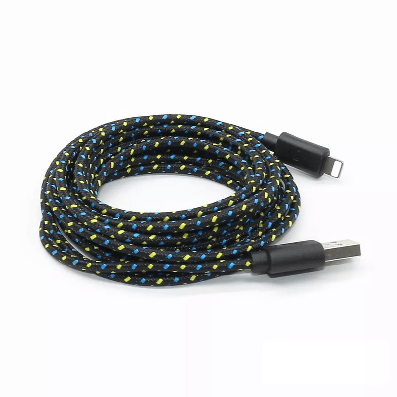 Heavy Duty Pack IPhone Charging Cables Nylon Braided USB Charger Cord For Apple IPhoneiPad Fast Cha 6