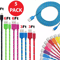 Heavy Duty Pack IPhone Charging Cables Nylon Braided USB Charger Cord For Apple IPhoneiPad Fast Cha 0