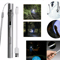 Stainless Steel Torch Pen Light USB Rechargeable LED Mini Tactical Flashlight For Emergency Inspect 0