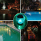 Rotating RGB Outdoor Solar LED Floating Light Waterproof Garden Pond Pool Lamp For Night Lighting 5