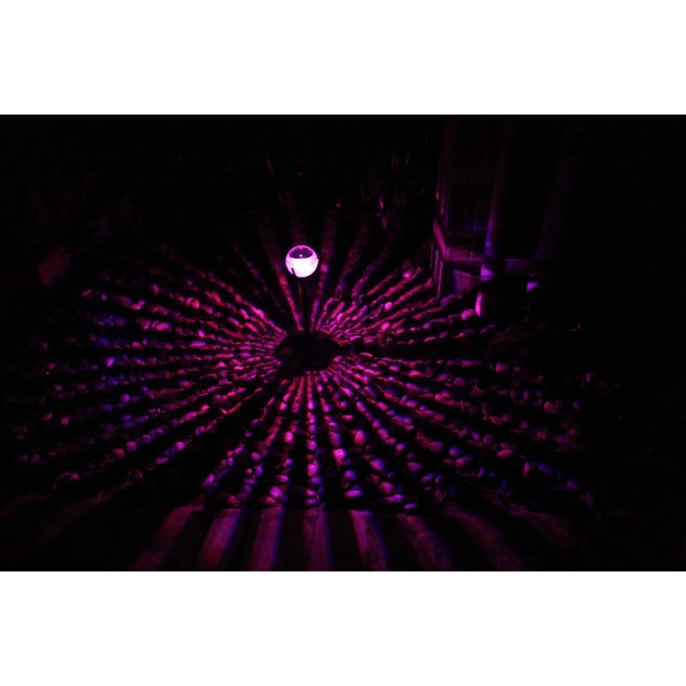 Rotating RGB Outdoor Solar LED Floating Light Waterproof Garden Pond Pool Lamp For Night Lighting 10