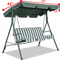 Waterproof Patio Swing Canopy Replacement Outdoor Garden Porch Seat Top Cover With UV Resistant Sca 6