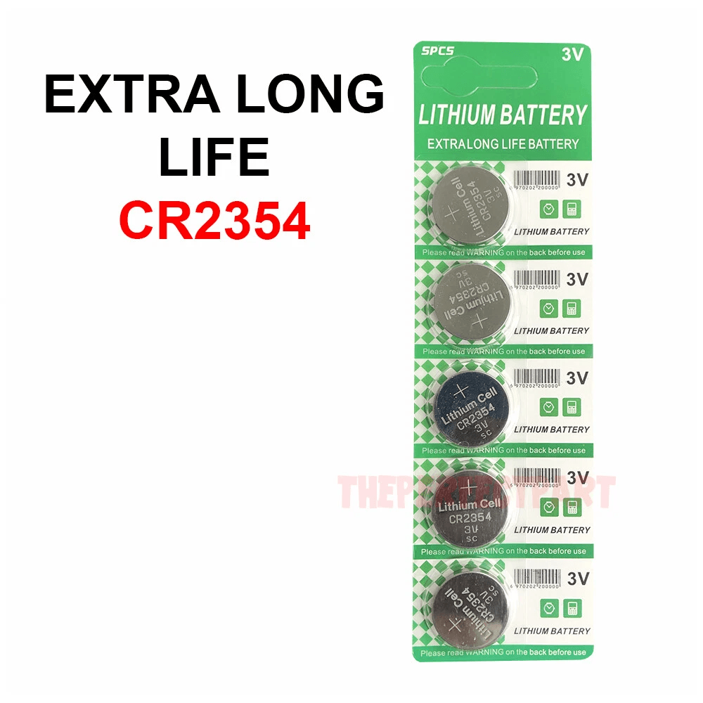 5 PCS CR2354 Lithium Battery 3V Button Cell LongLasting Power For Computers Watches And Portable E 0
