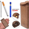 Premium Wooden Dugout Pipe With Self Cleaning Metal Bat Poker Smoking Pipe One Hitter Kit For Discr 0