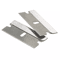 100 PCS Razor Blades Single Edge Extra Sharp High Carbon Steel Safety Scraper Blades For Box Cutter 8