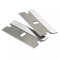 100 PCS Razor Blades Single Edge Extra Sharp High Carbon Steel Safety Scraper Blades For Box Cutter 8