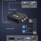 RCA To HDMI Converter AV To HDMI Adapter For TV Monitor Composite CVBS Audio Video Converter For VC 4
