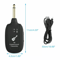 UHF Guitar Wireless System Transmitter And Receiver With Builtin Rechargeable Battery Long Range Pr 10