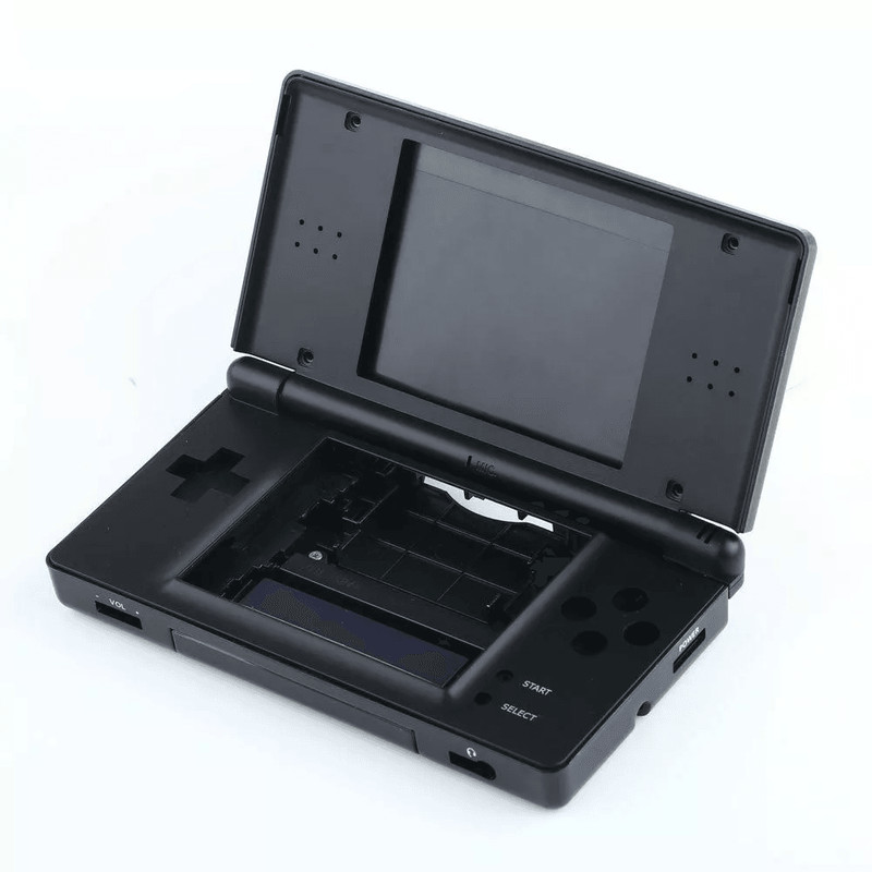 Full Replacement Housing Shell Screen Lens Kit For Nintendo DS Lite NDSL Console  Black Repair Case 2