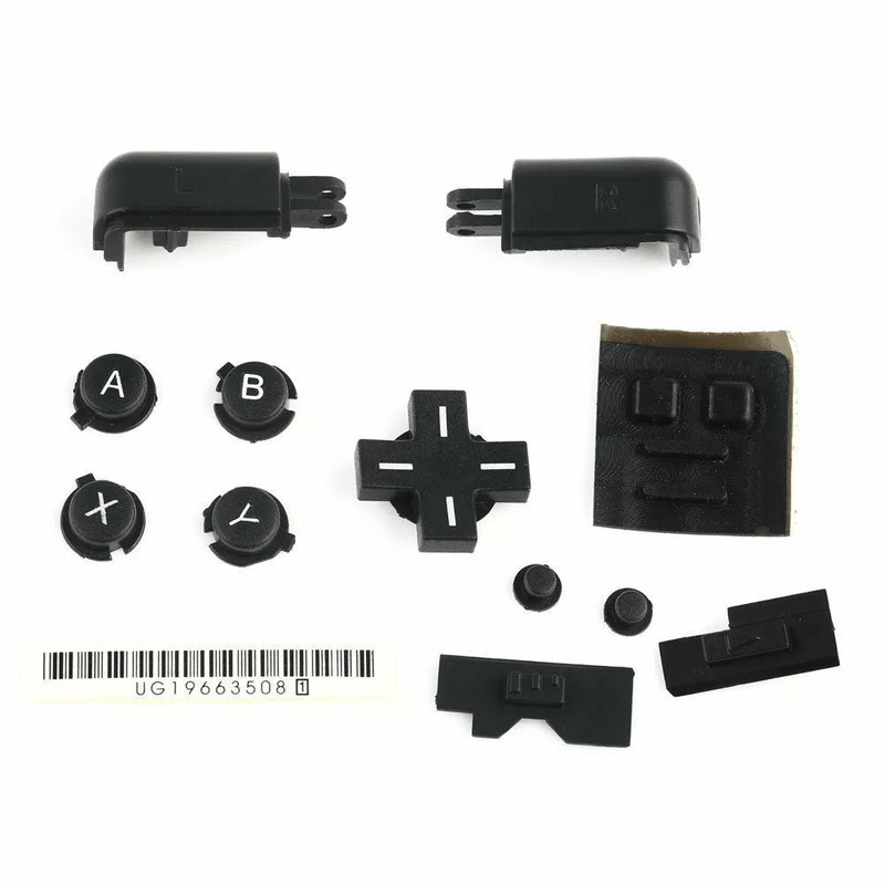 Full Replacement Housing Shell Screen Lens Kit For Nintendo DS Lite NDSL Console  Black Repair Case 4