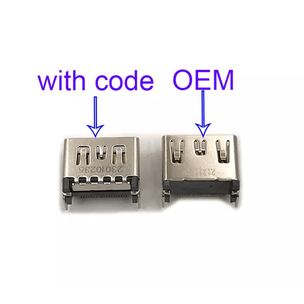 OEM HDMI Port Connector Socket Replacement For Sony PlayStation 5 PS5 Console Durable OEM HDMI Jack 14