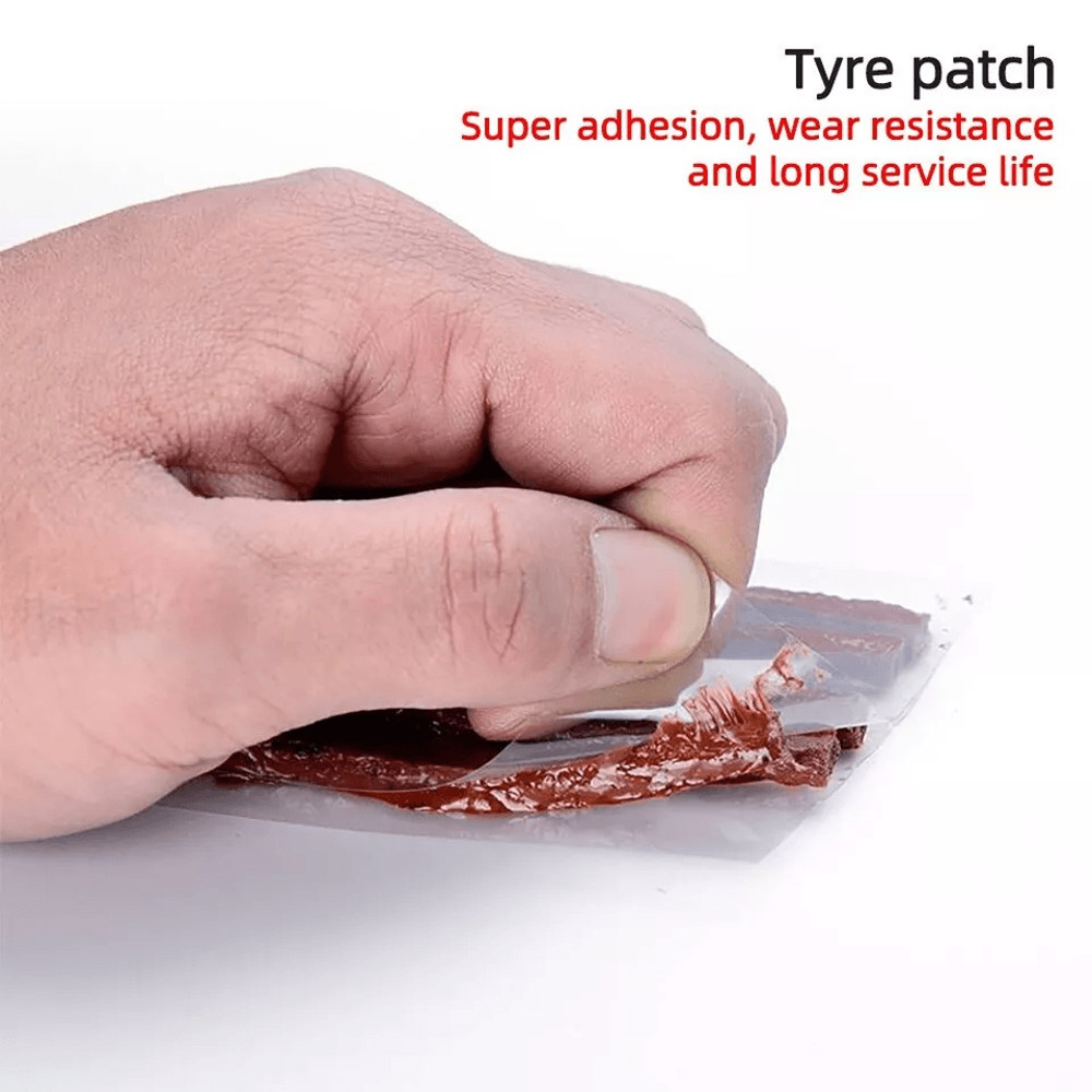 Tire Repair Kit Heavy Duty DIY Flat Tire Plug Patch Set For Car Truck Motorcycle SUV ATV  Home Gara 13