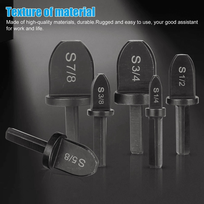 HVAC Flaring Tube Expander Kit Swaging Tool Drill Bit Set For Air Conditioner Copper Pipe Installat 2