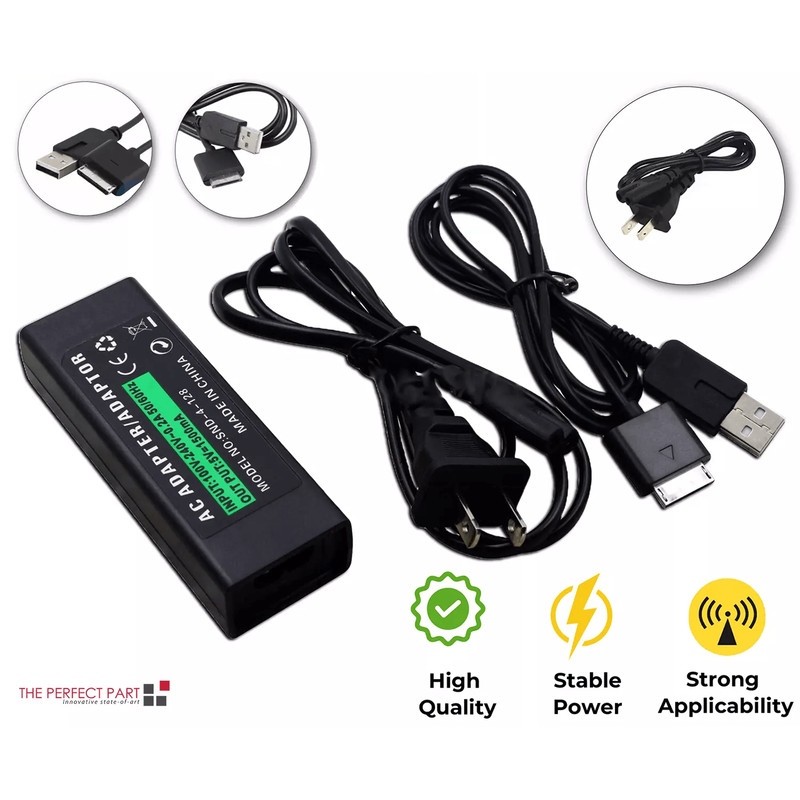 Wall Home Travel AC Charger Adapter For Sony PlayStation Portable PSP Go Compact Durable TravelRead 0