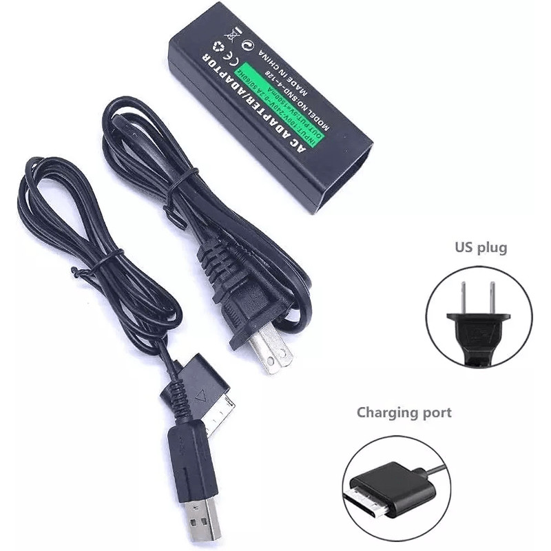 Wall Home Travel AC Charger Adapter For Sony PlayStation Portable PSP Go Compact Durable TravelRead 13