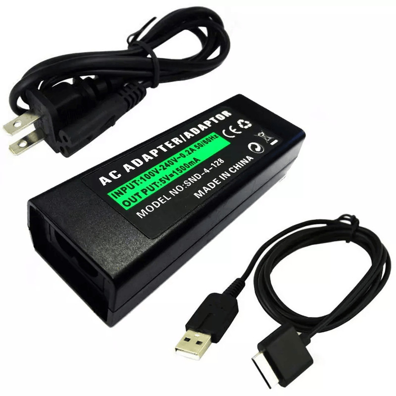 Wall Home Travel AC Charger Adapter For Sony PlayStation Portable PSP Go Compact Durable TravelRead 6