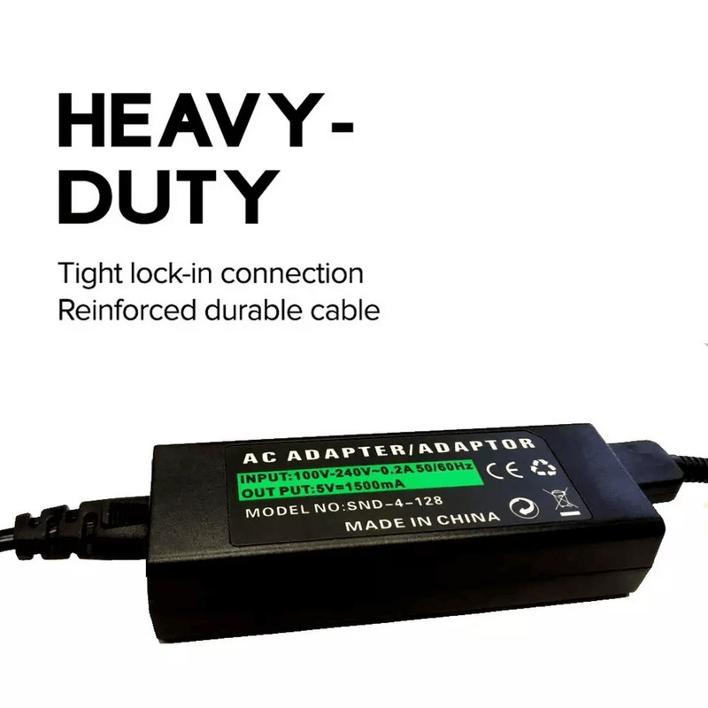 Wall Home Travel AC Charger Adapter For Sony PlayStation Portable PSP Go Compact Durable TravelRead 3