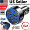 5 USB Port Super Fast Car Charger Adapter 150W MultiPort Fast Charging For IPhone Samsung Android 0